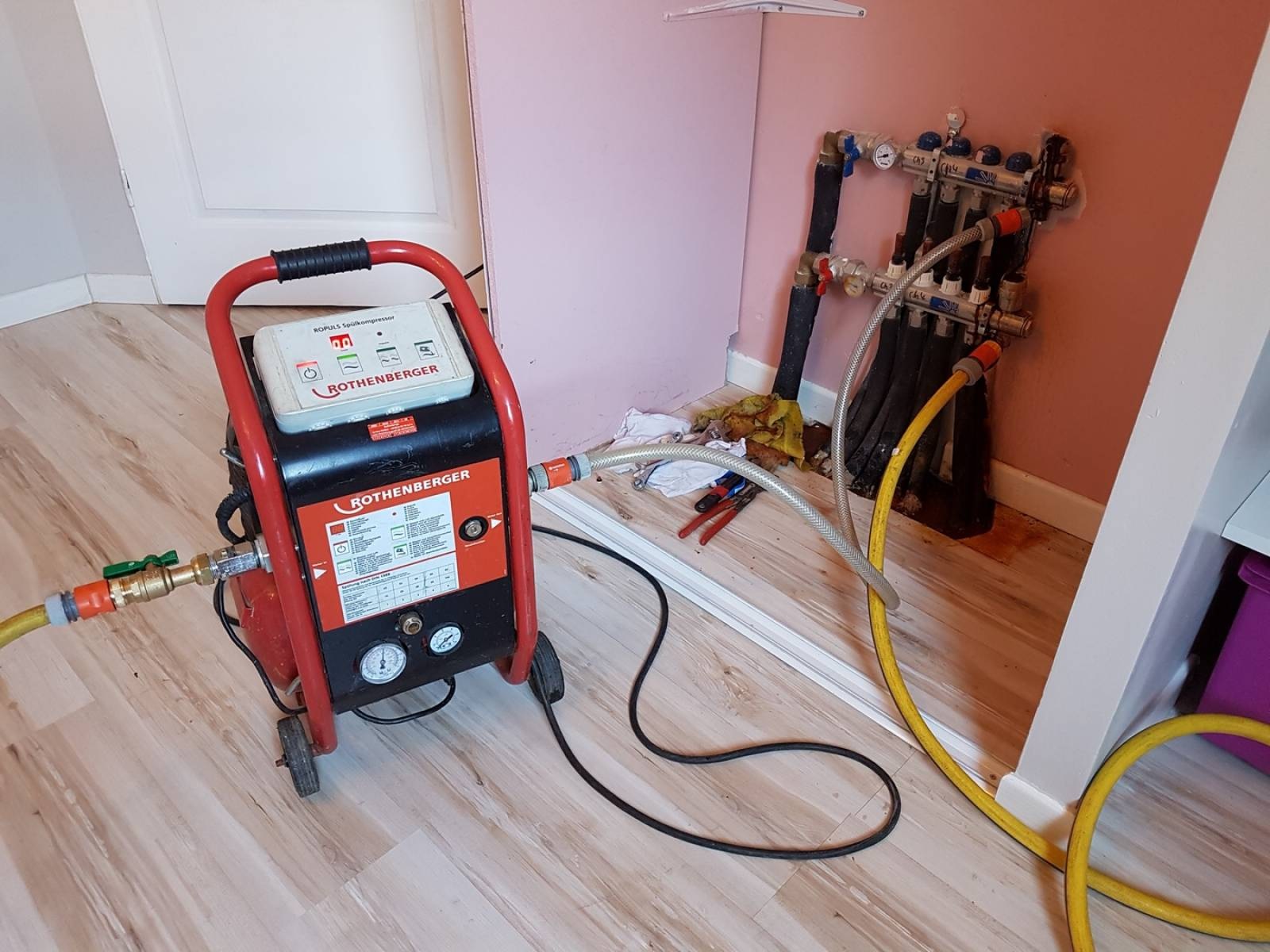 Gebze Yenikent Vaillant Hermetik Şofben Petek Temizliği